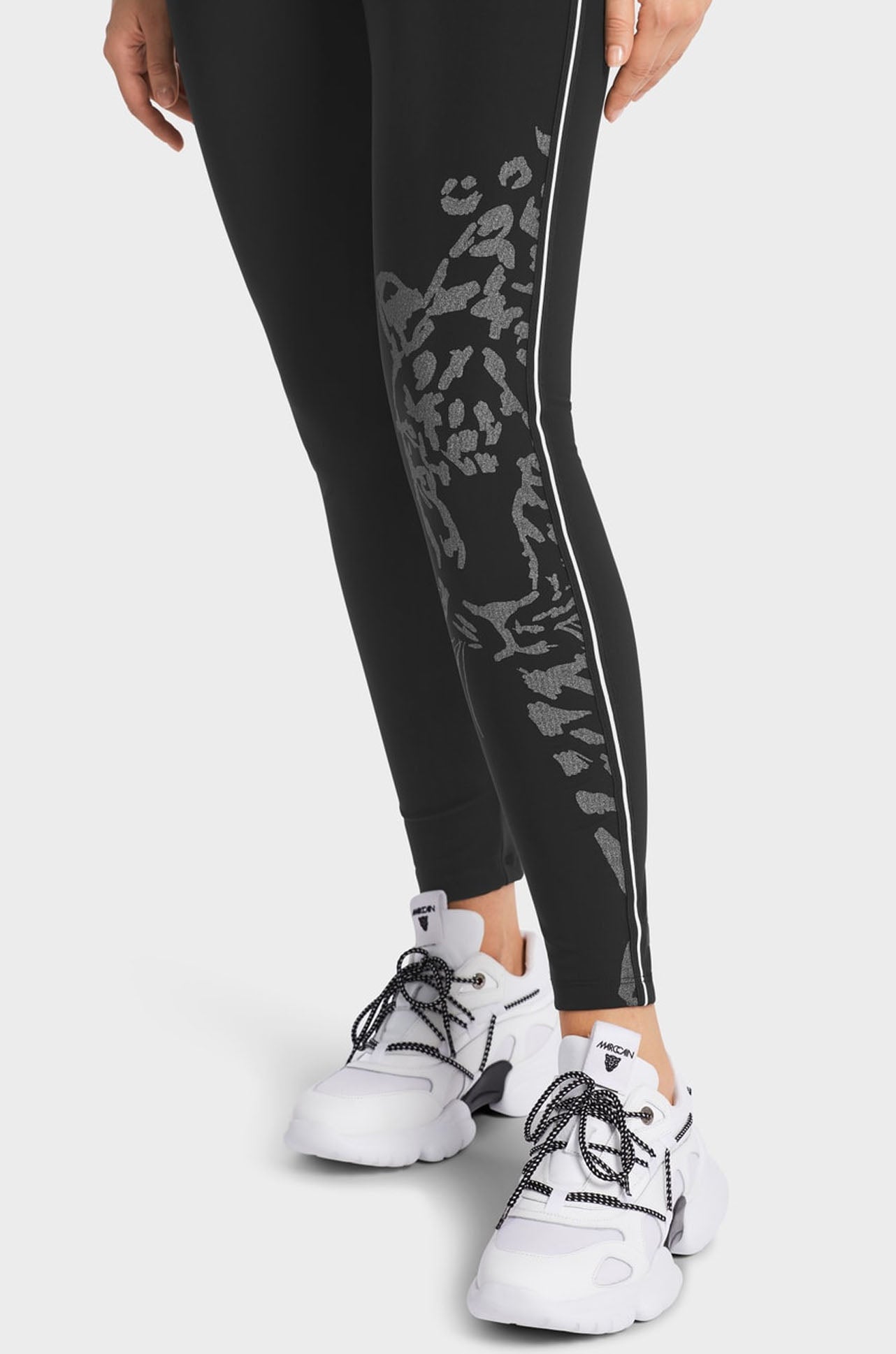 Marc Cain - Leggings with Leo Print