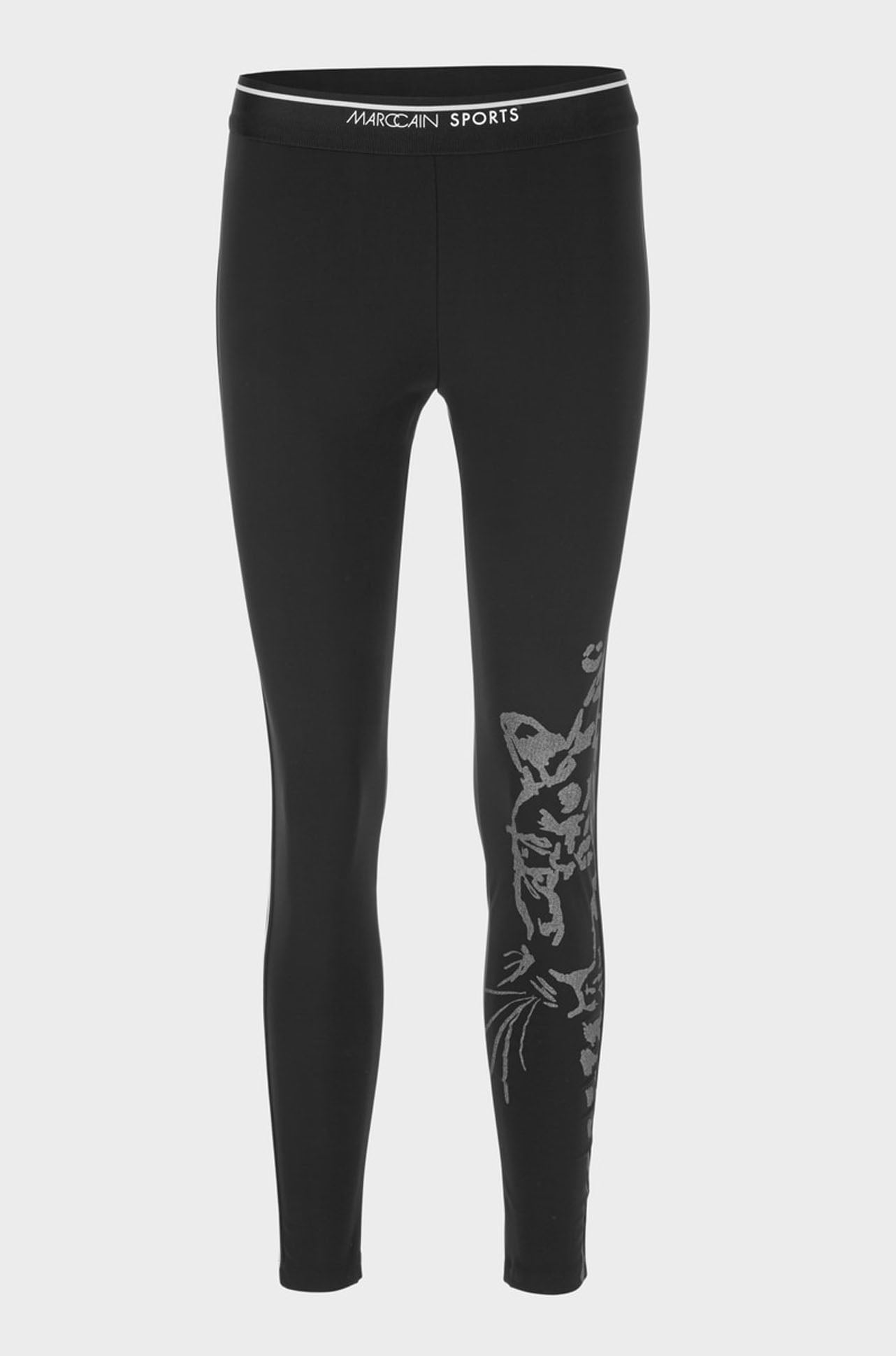 Marc Cain - Leggings with Leo Print