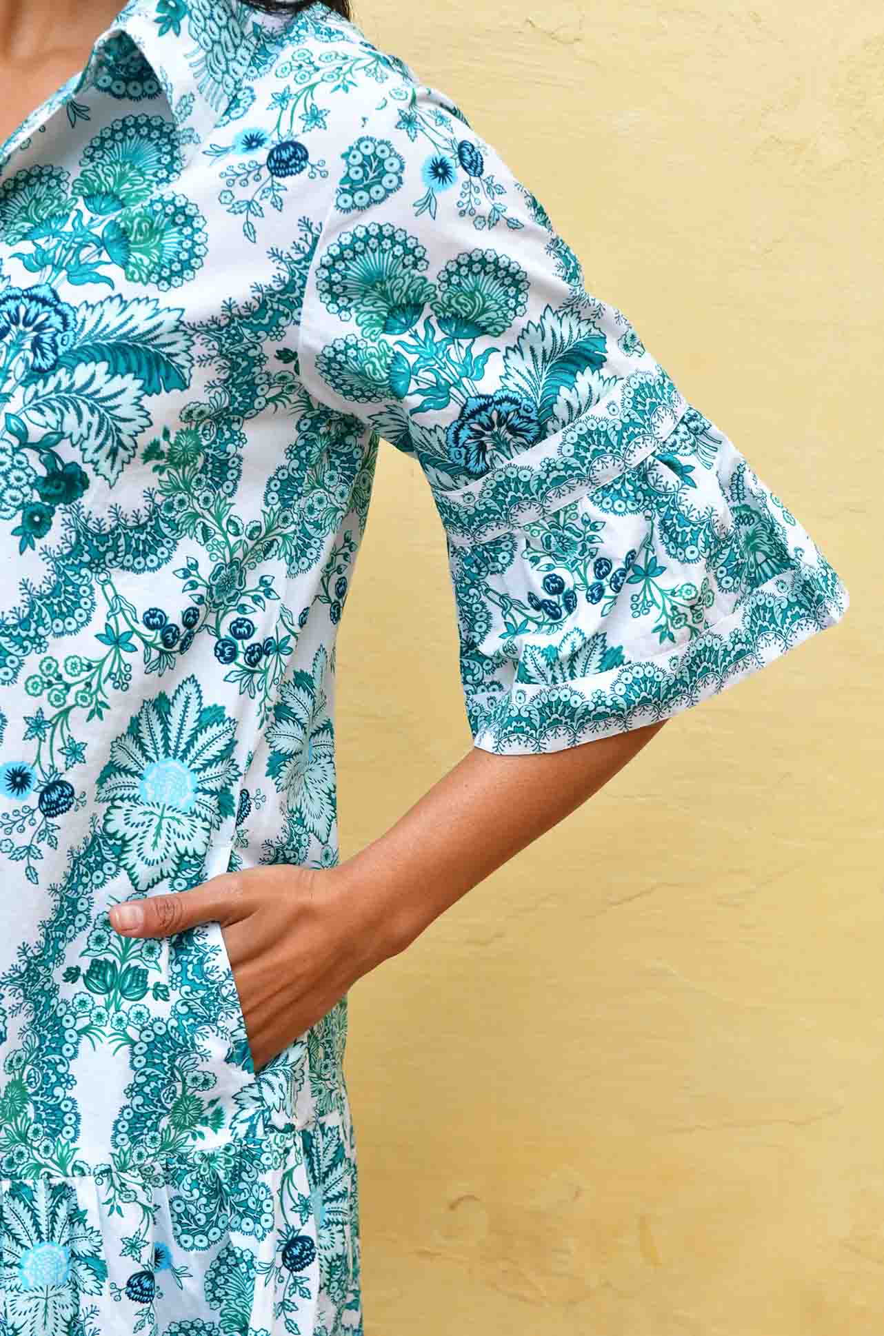 Azure and Indigo - Leilani Shirt Dress