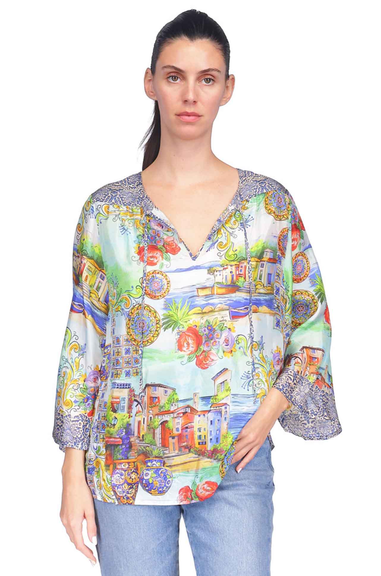 Johnny Was - Lepin Flowy Blouse
