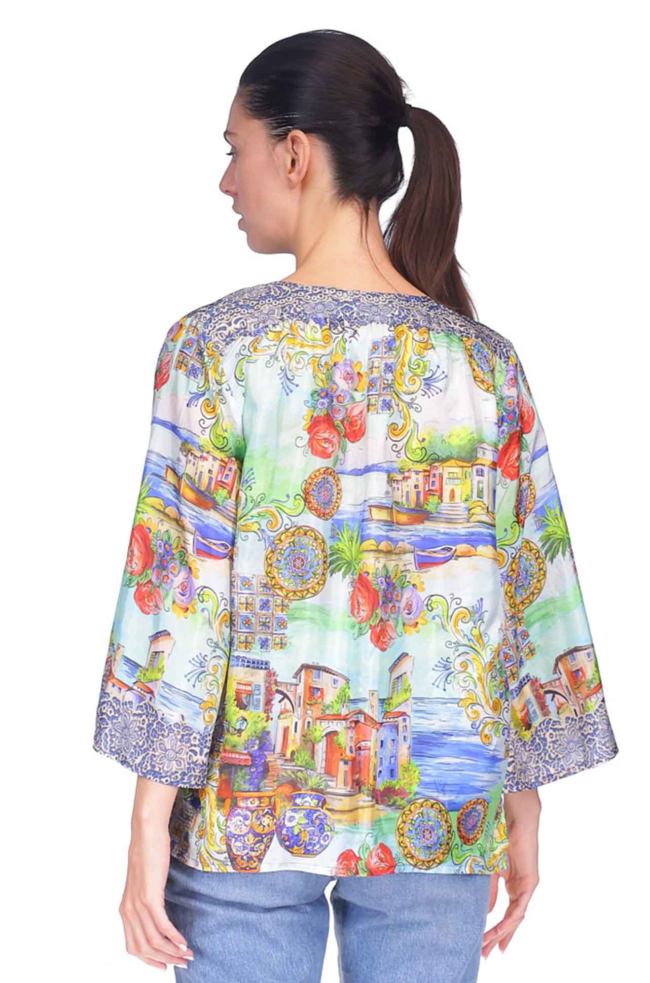 Johnny Was - Lepin Flowy Blouse