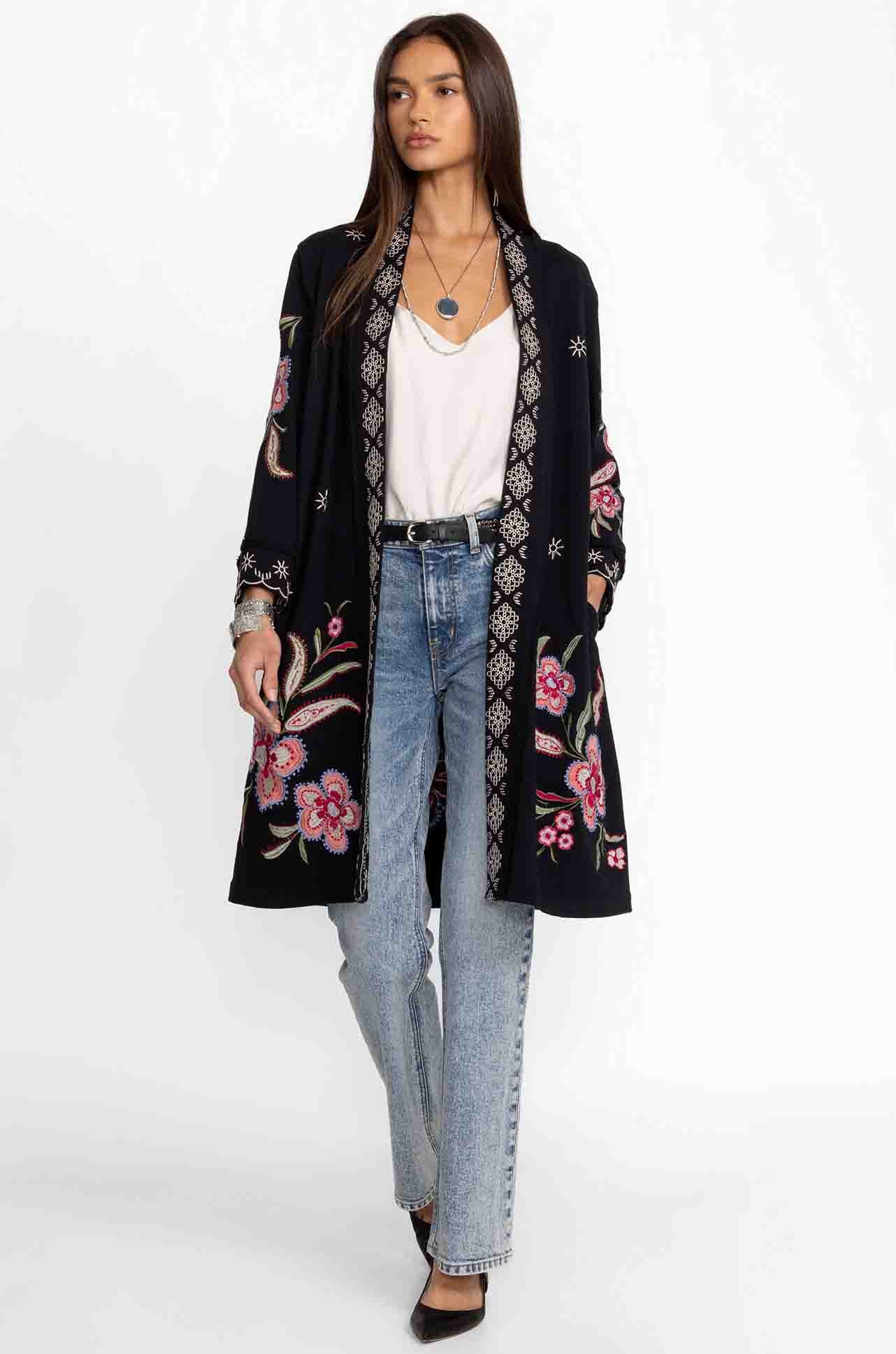 Johnny Was - Libbi French Terry Kimono Coat