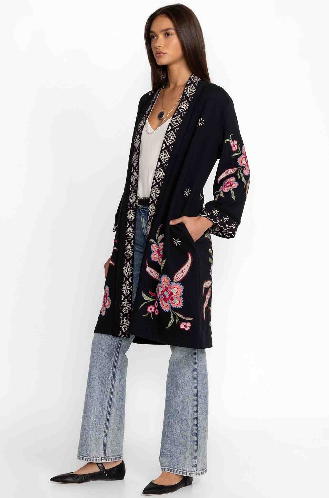 Johnny Was - Libbi French Terry Kimono Coat