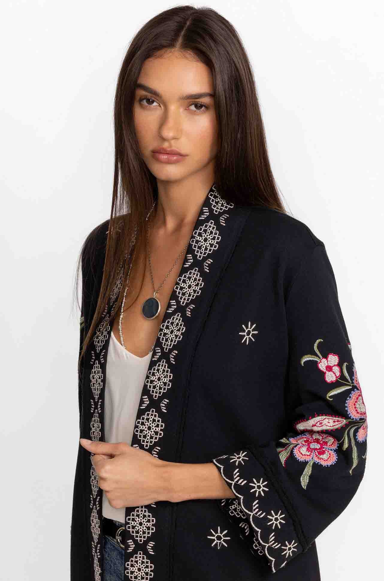 Johnny Was - Libbi French Terry Kimono Coat