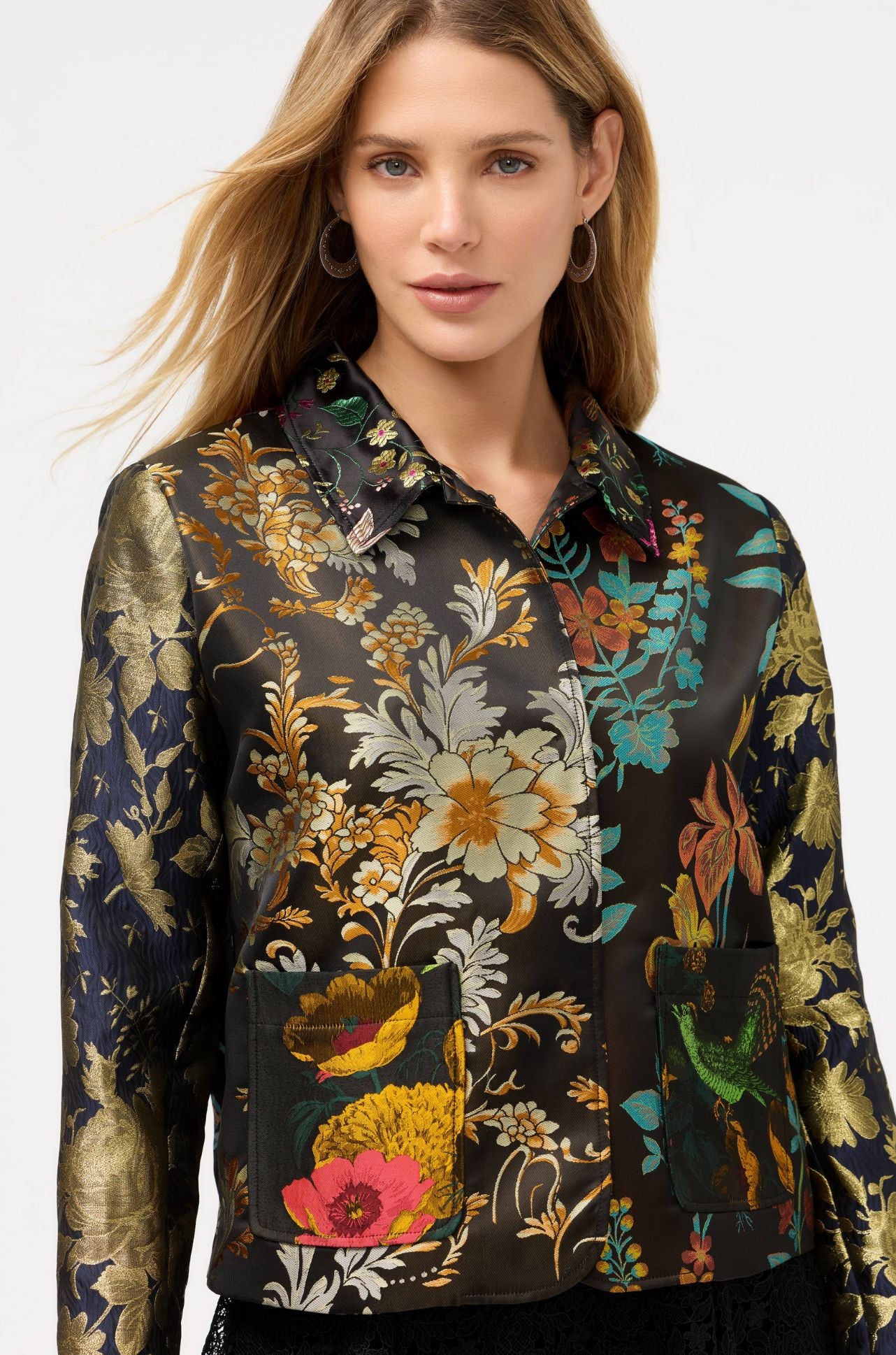 Johnny Was - Limited Edition Jacquard Cropped Jacket