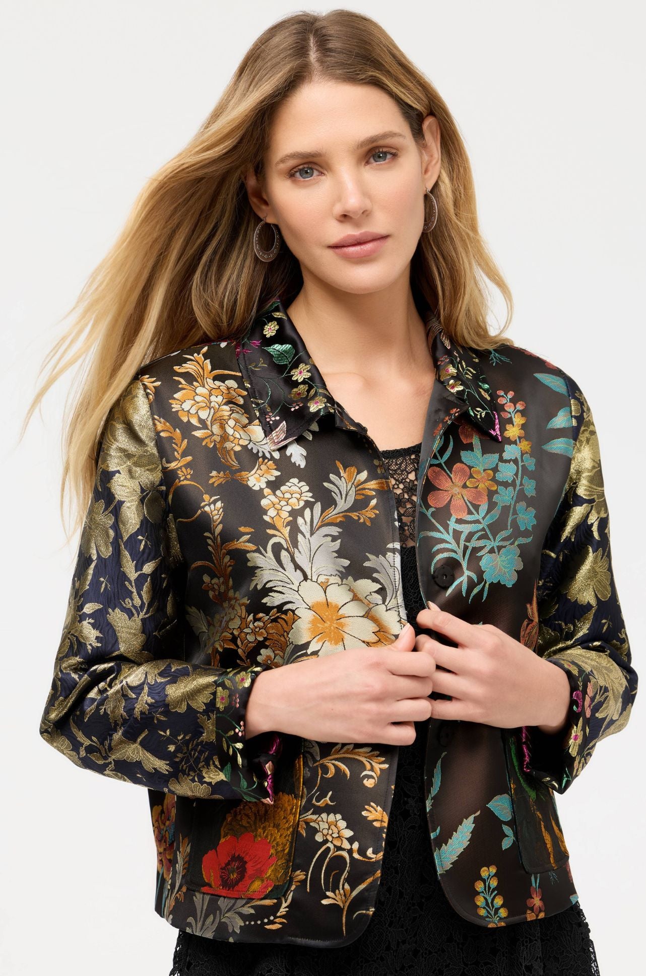 Johnny Was - Limited Edition Jacquard Cropped Jacket
