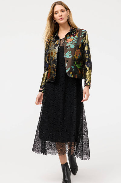 Johnny Was - Limited Edition Jacquard Cropped Jacket