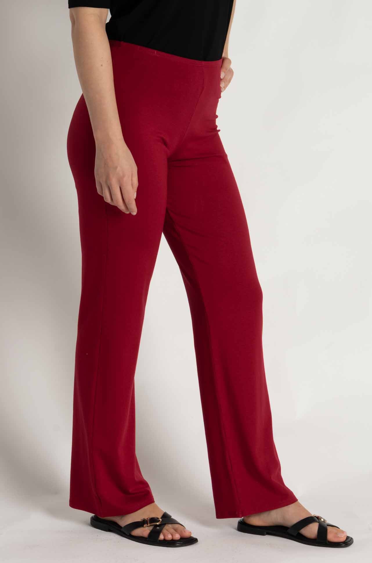 Mela Purdie - Long Pant in Berry