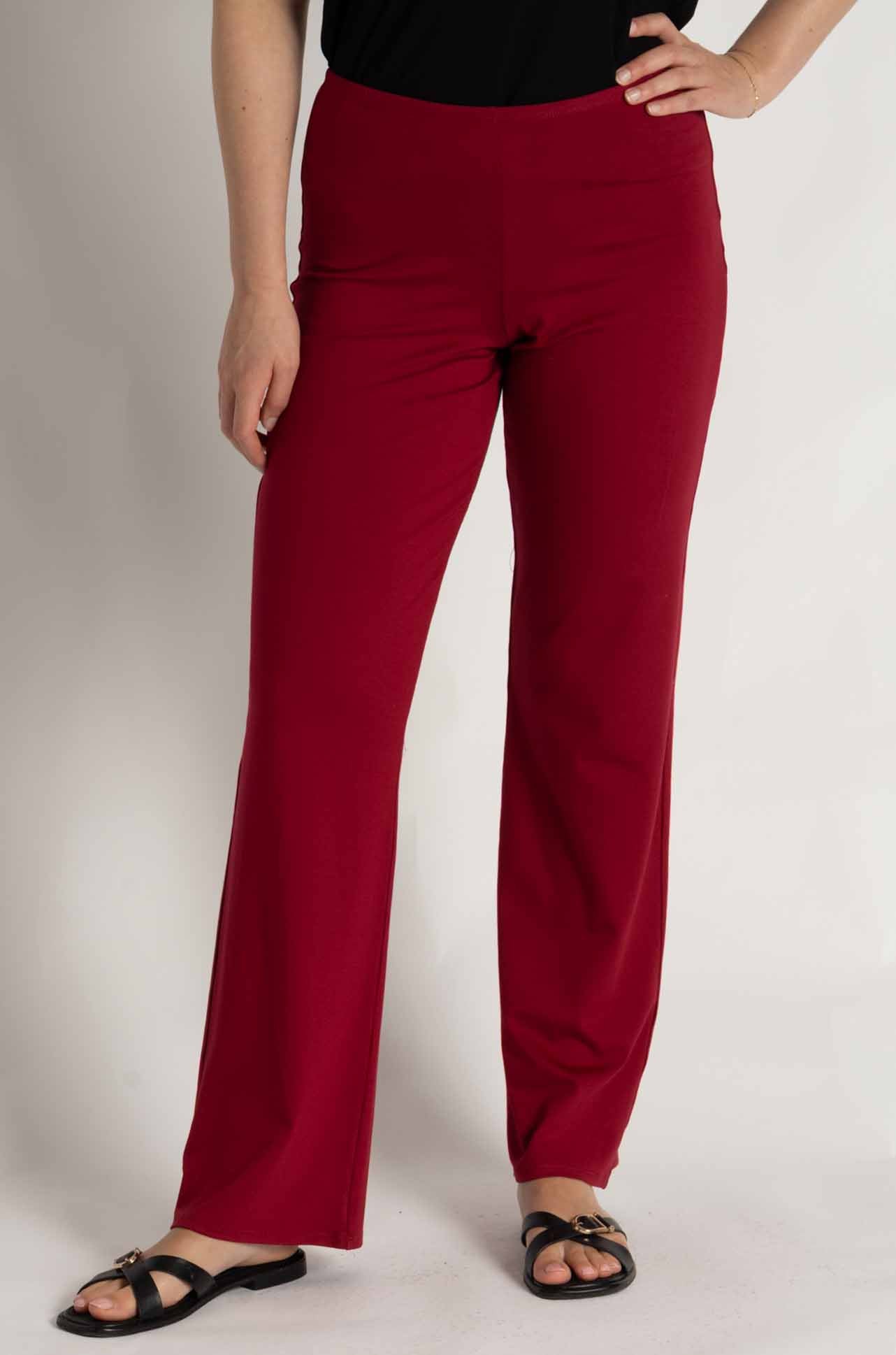 Mela Purdie - Long Pant in Berry