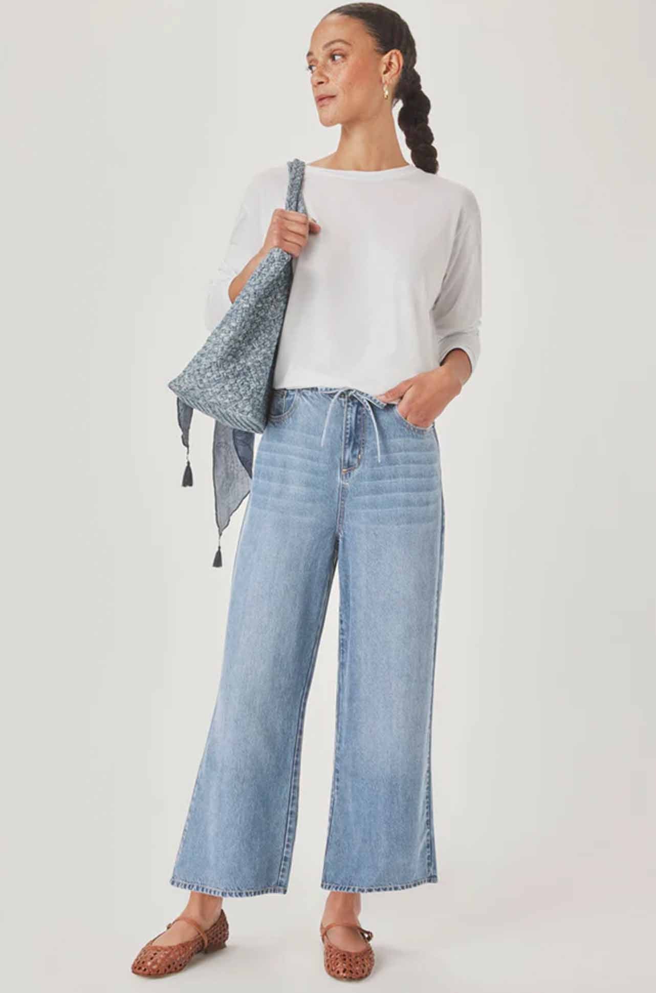 Splendid - Lounge Denim Crop Pant