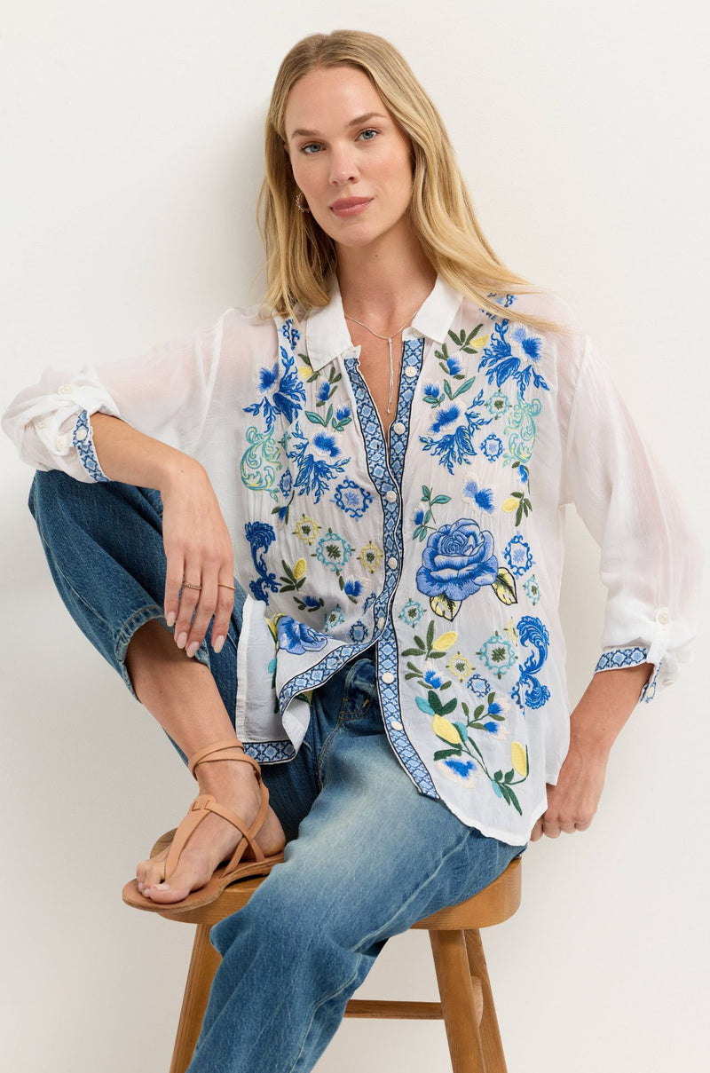 Johnny Was - Luisa Shirt in Olympe