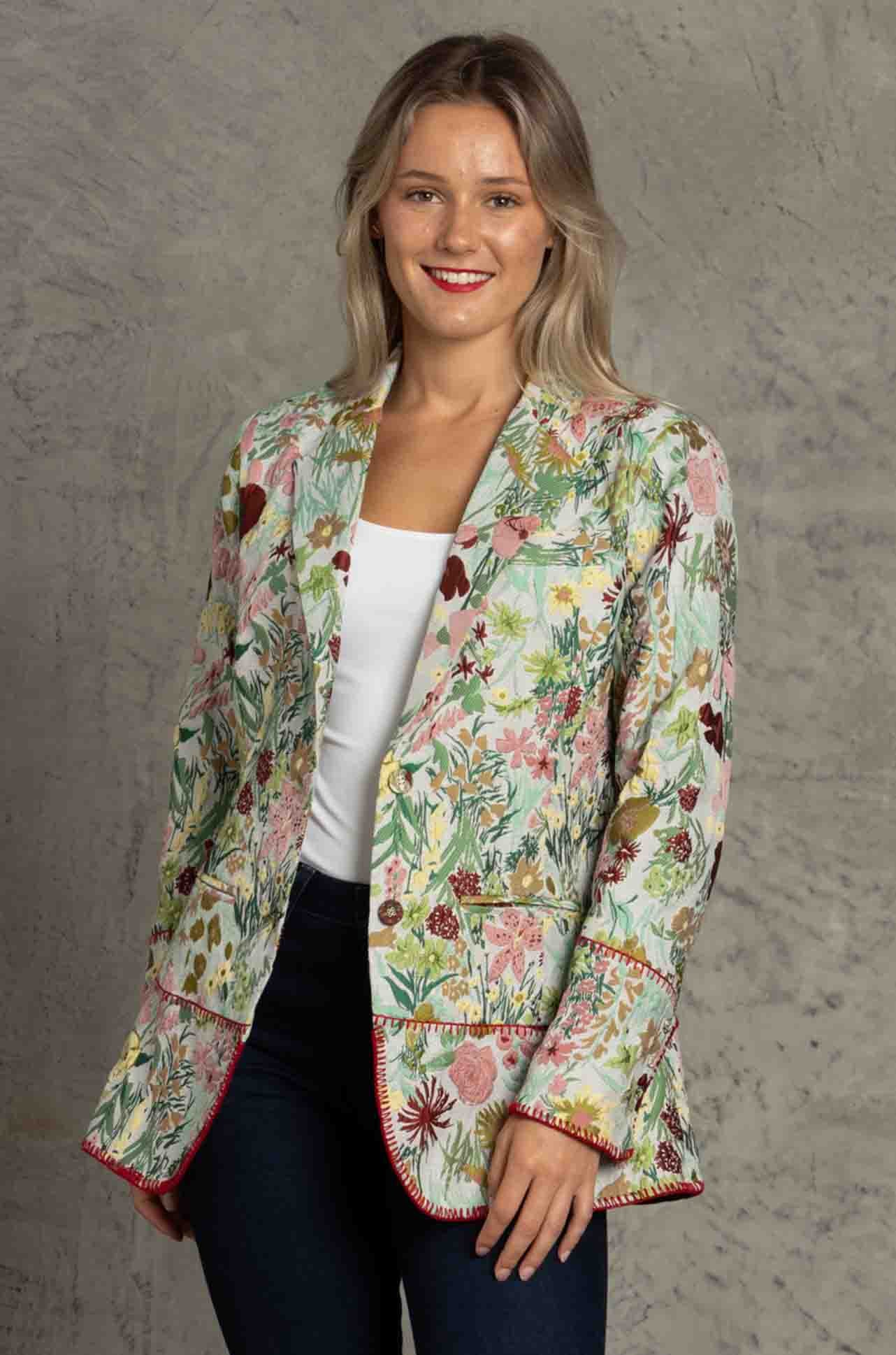Johnny Was - Lusha Jacquard Lined Jacket