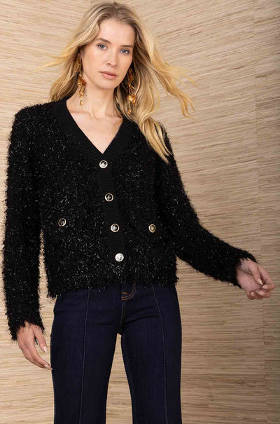 Hale Bob - Madalyn Eyelash Cardigan