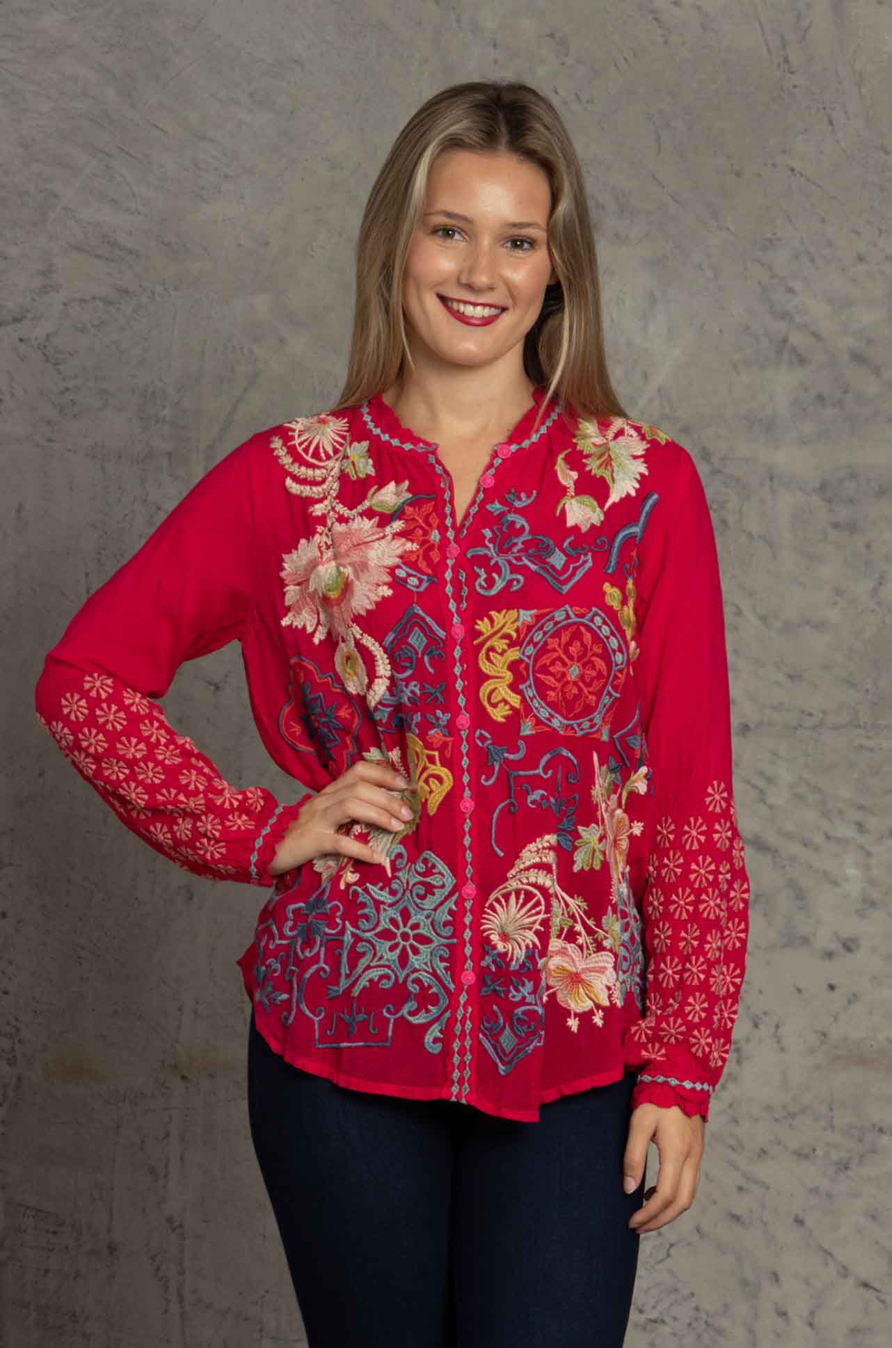 Johnny Was - Maisie Blouse