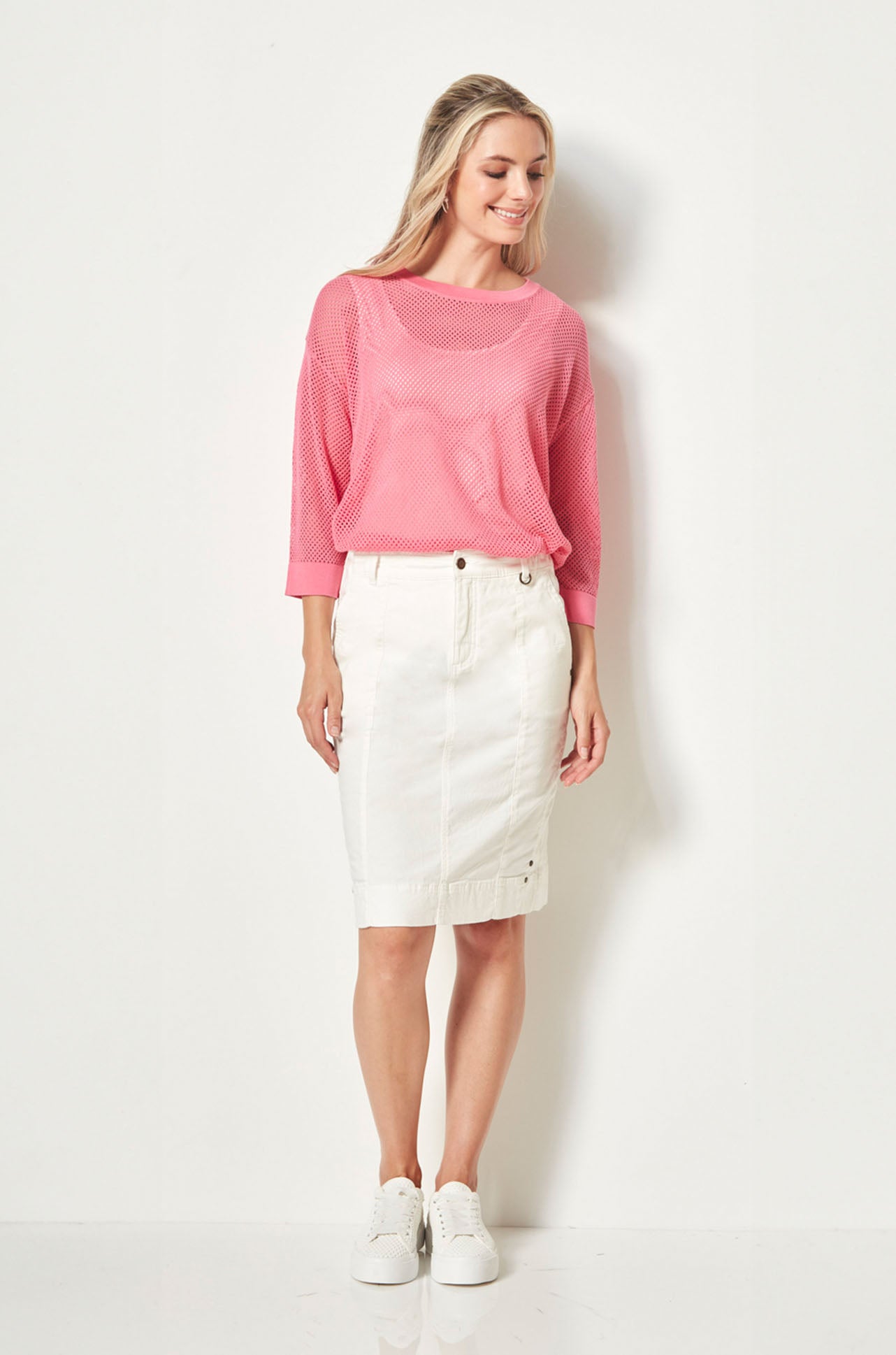 Verge - Reserve Skirt in White