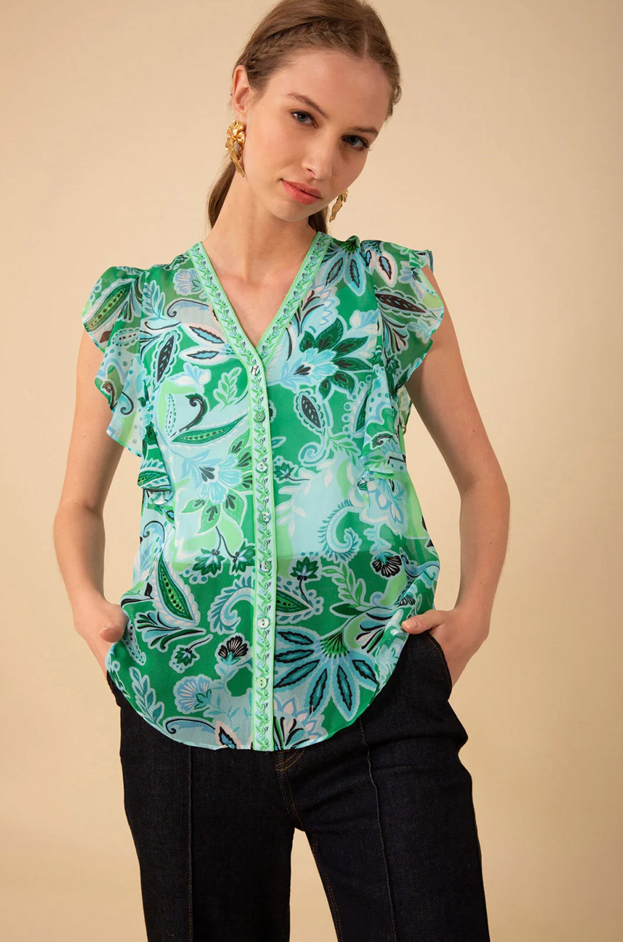 Hale Bob - Margaret S/S Top