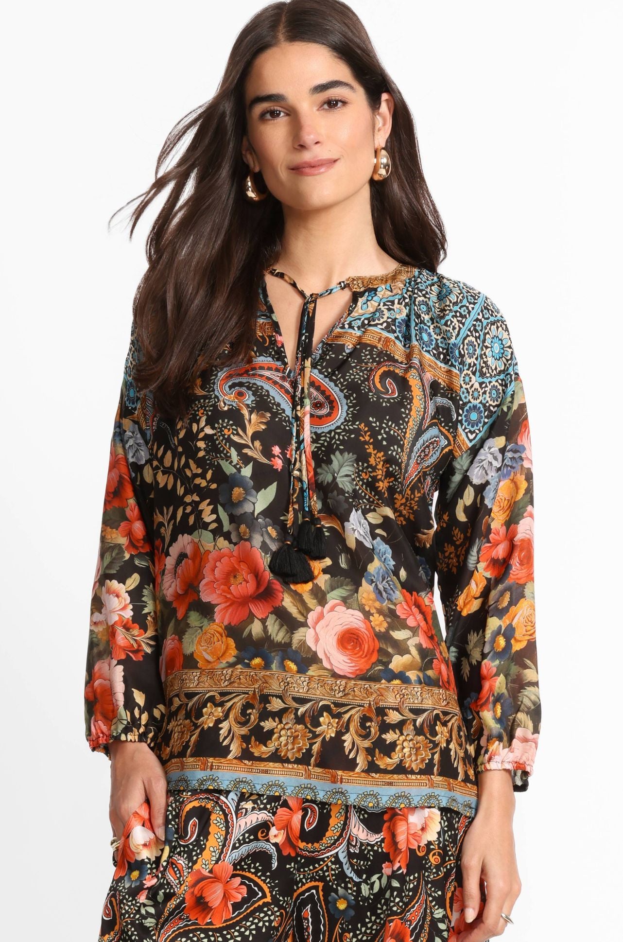 Johnny Was - Margot Blouse in Leto