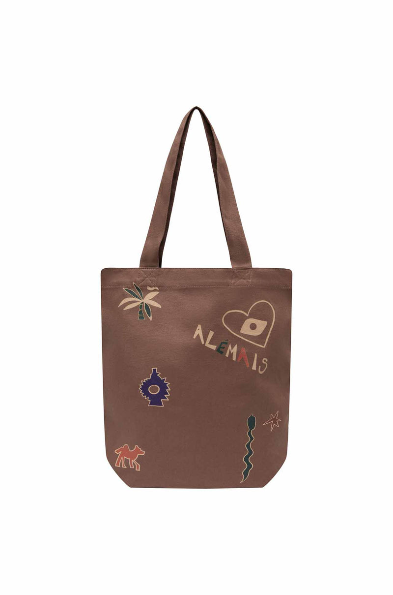 Alèmais - Maroc Choc Library Tote