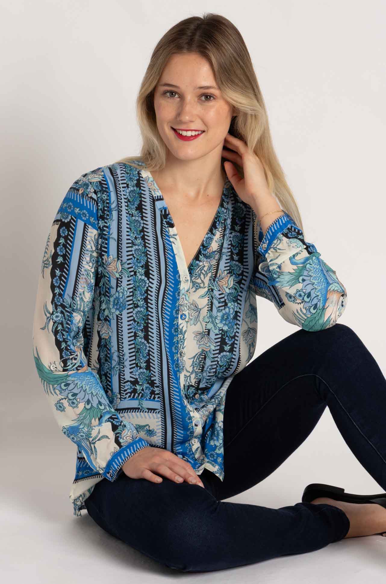 Johnny Was - Marritt Blouse in Revive Jacky (Australian Exclusive)