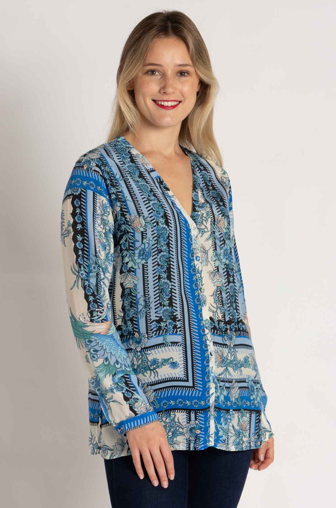 Johnny Was - Marritt Blouse in Revive Jacky (Australian Exclusive)