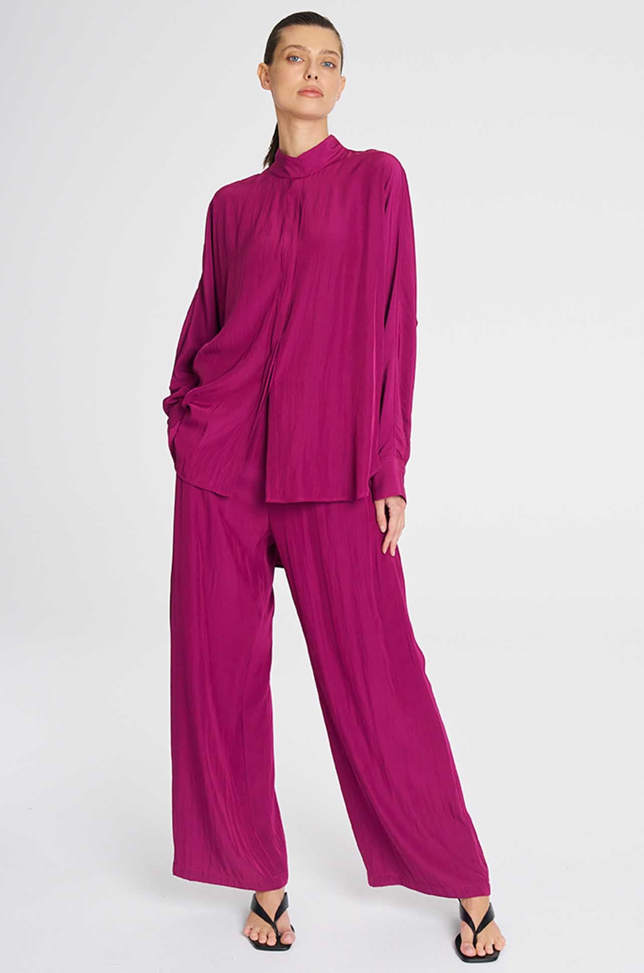 Mela Purdie - Maxi Pace Pant in Mulberry