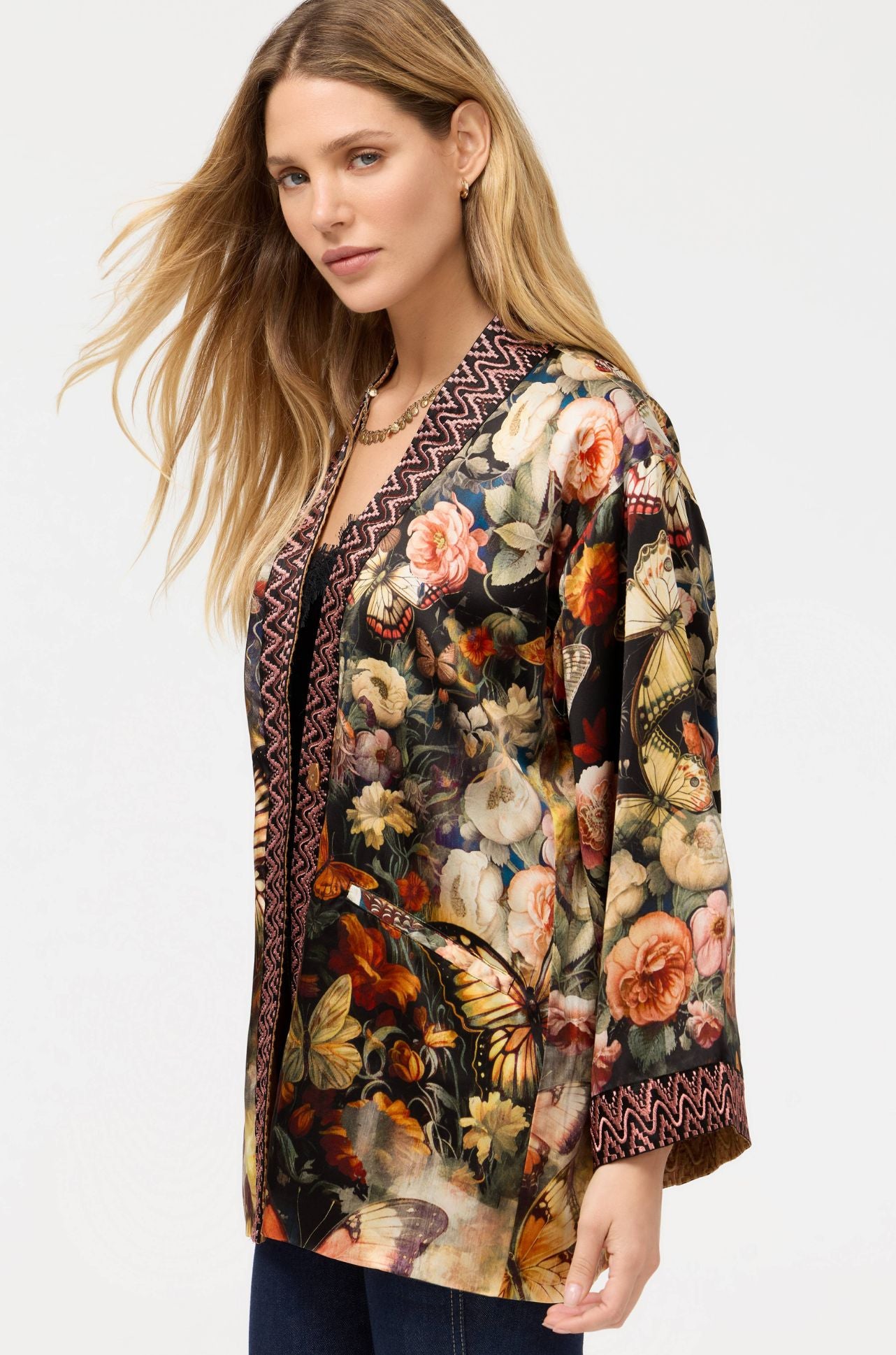 Johnny Was - Merhawi Reversible Kimono in Teyros