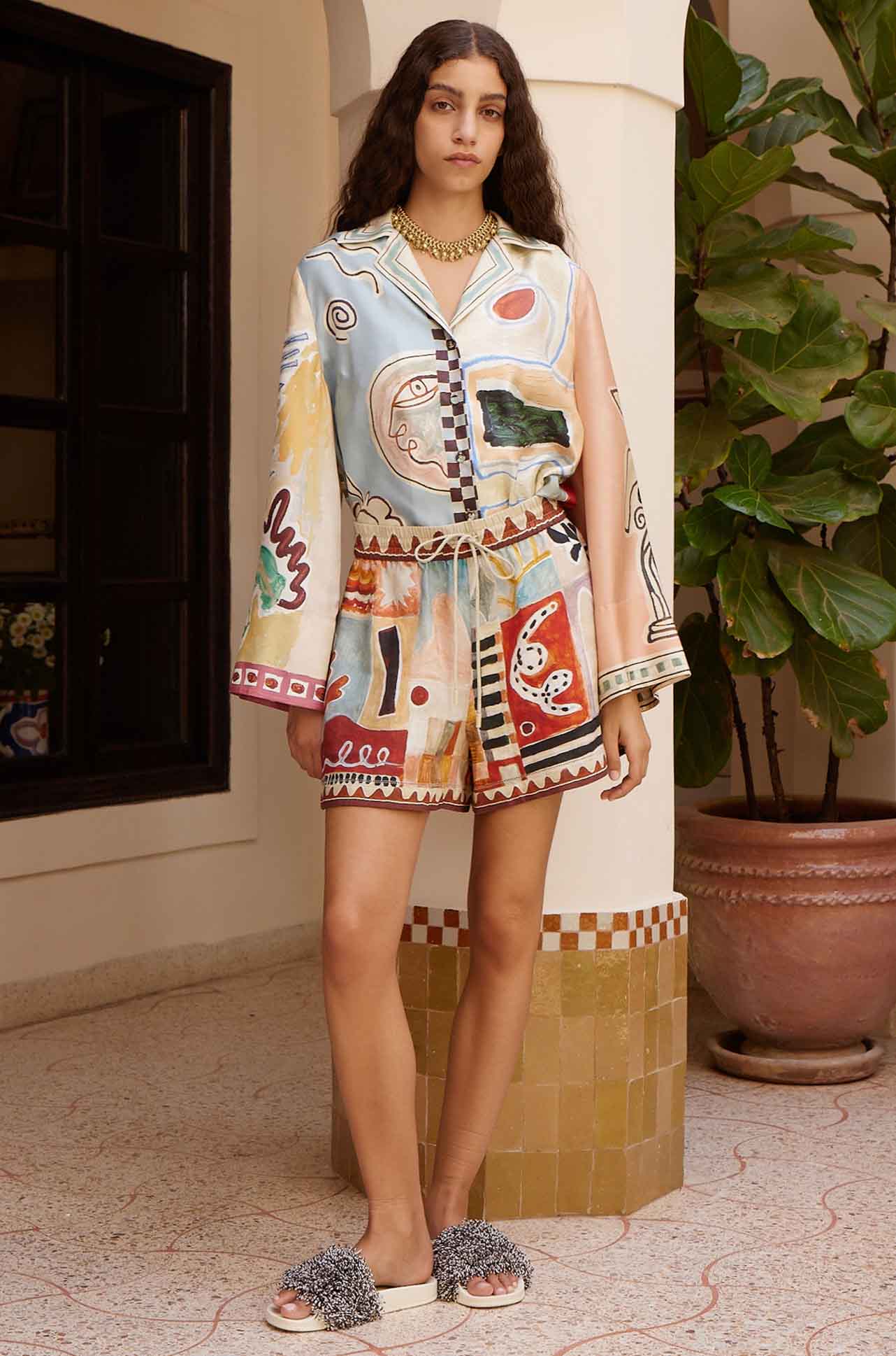 Alèmais - Michelle Silk Shirt