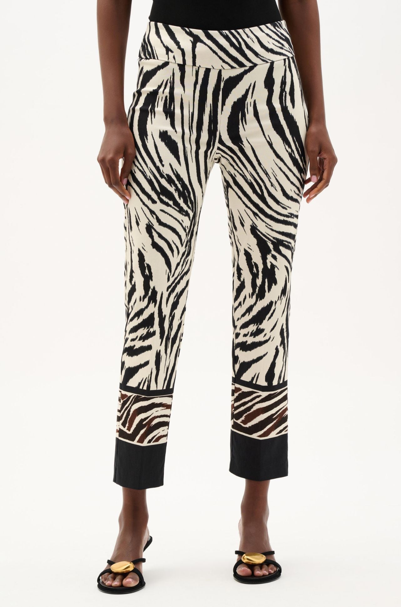 Joseph Ribkoff - Millennium Printed Straight Pull on Pants