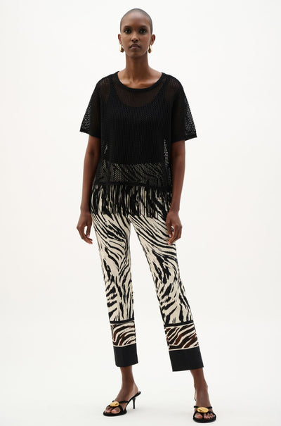 Joseph Ribkoff - Millennium Printed Straight Pull on Pants