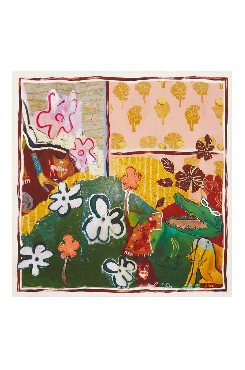 Alèmais - Mlak Silk Scarf