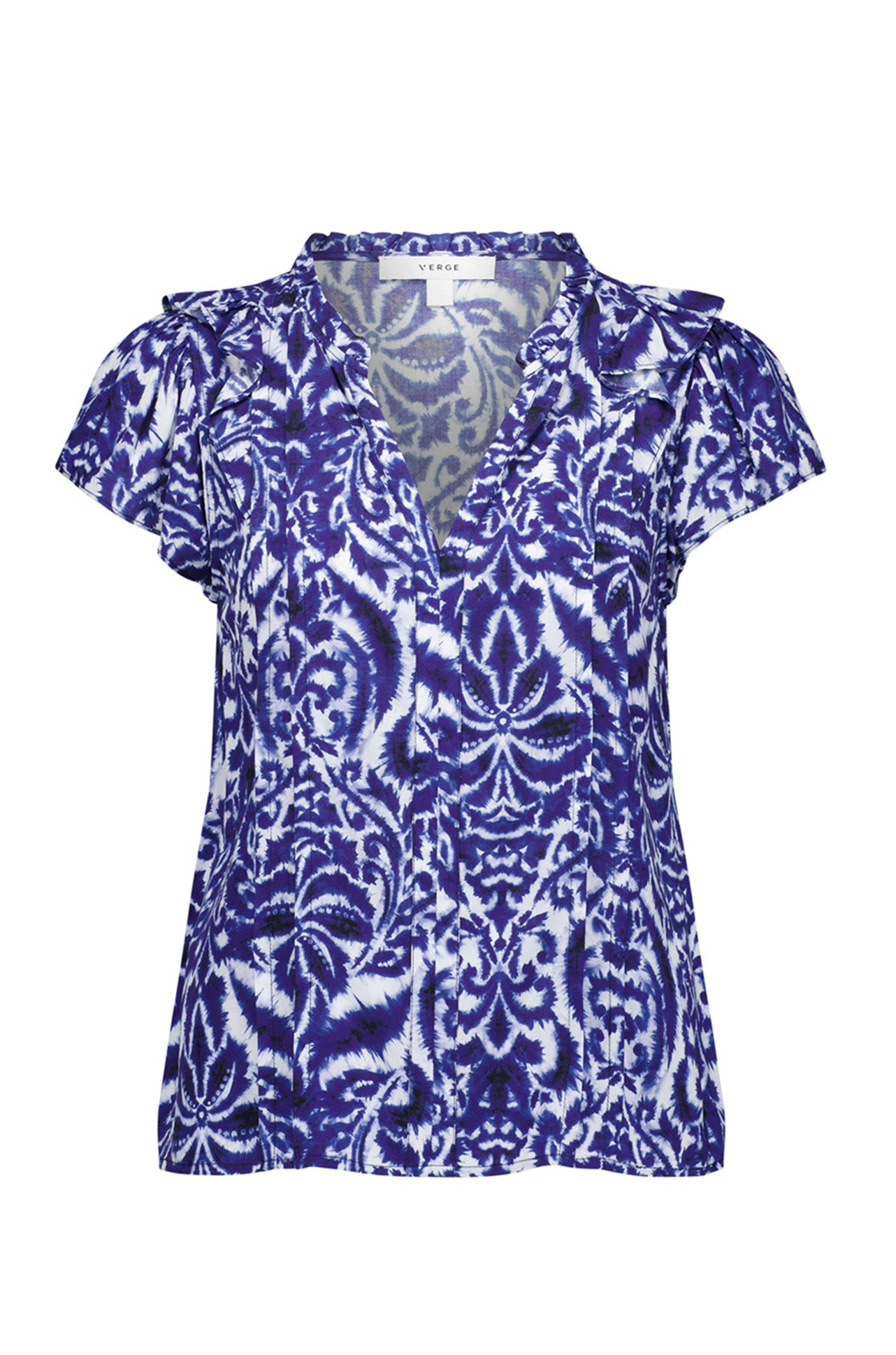 Verge - Monarch Top in Blue