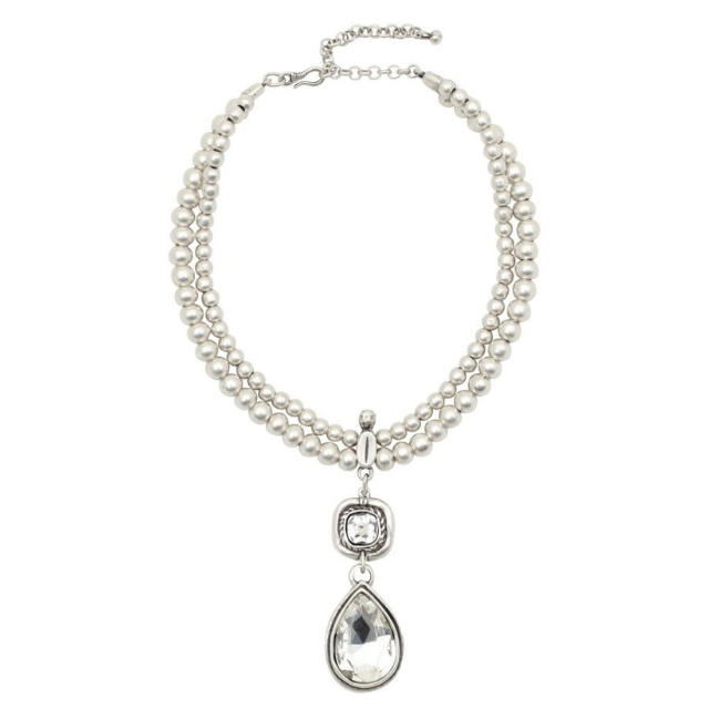 Pewter - Edirne Pendant Necklace
