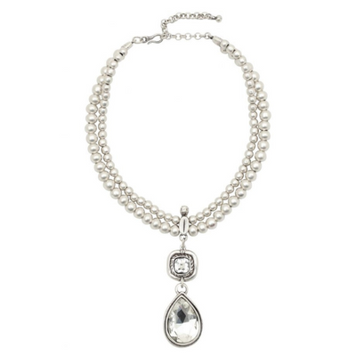 Pewter - Edirne Pendant Necklace
