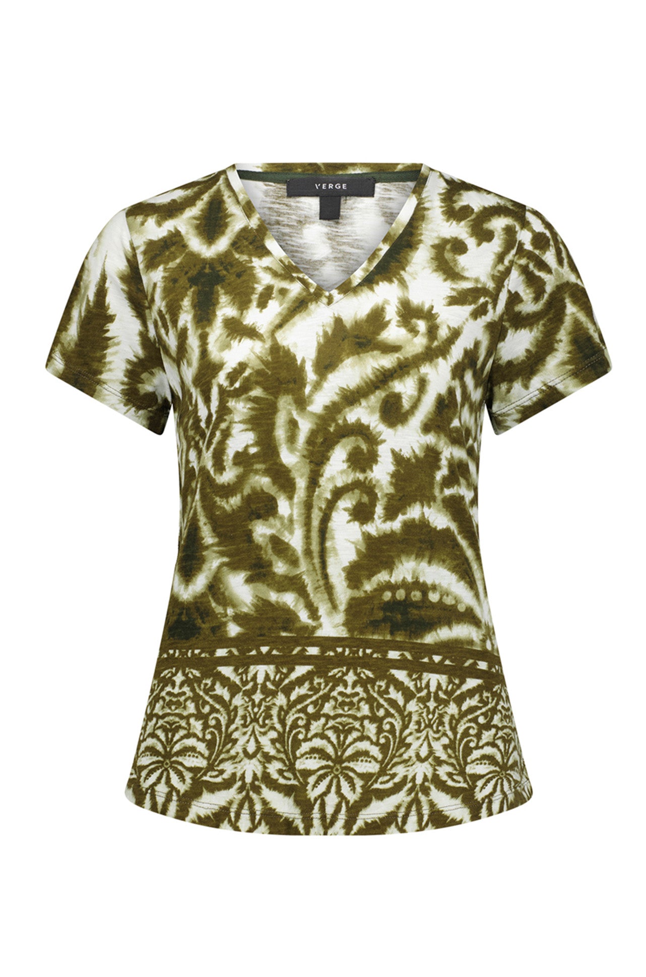 Verge - Oakfield Top in Juniper