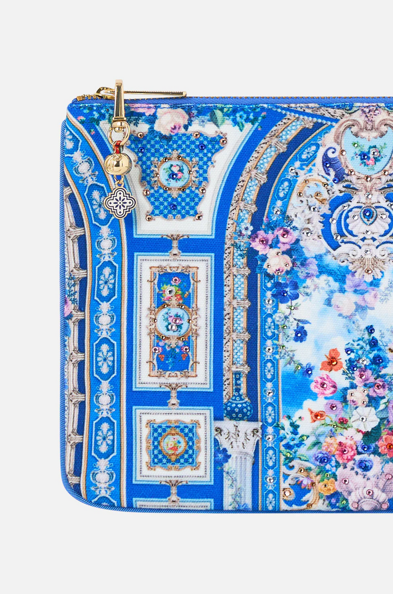 Camilla - Ottoman Opulence Small Canvas Clutch