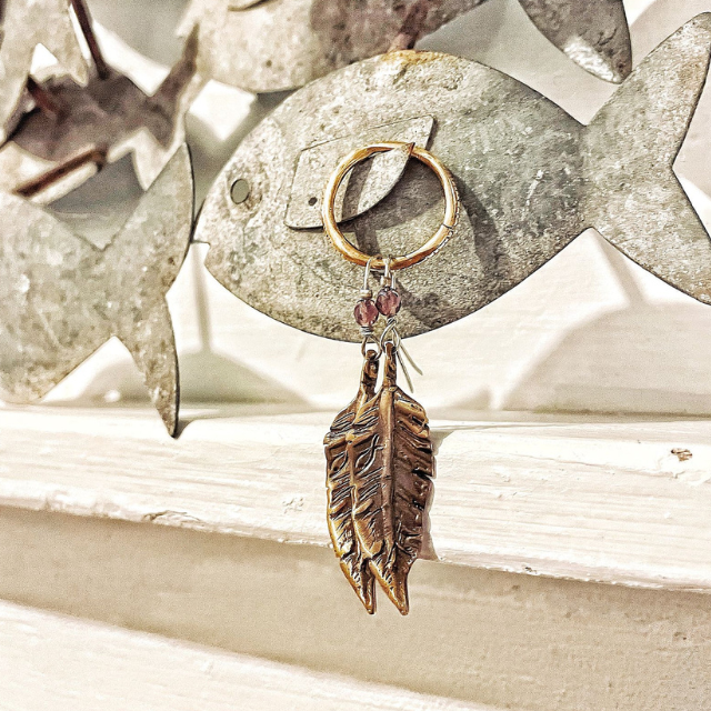 Pesci Che Volano - Piuma M Earrings
