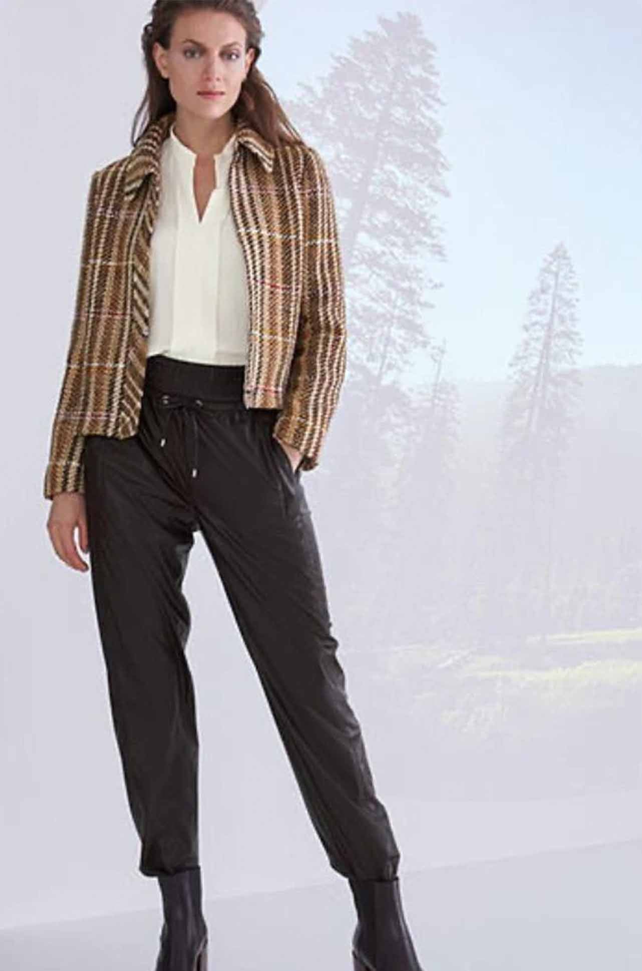 Marc Cain - Pleat Front Cuff Top