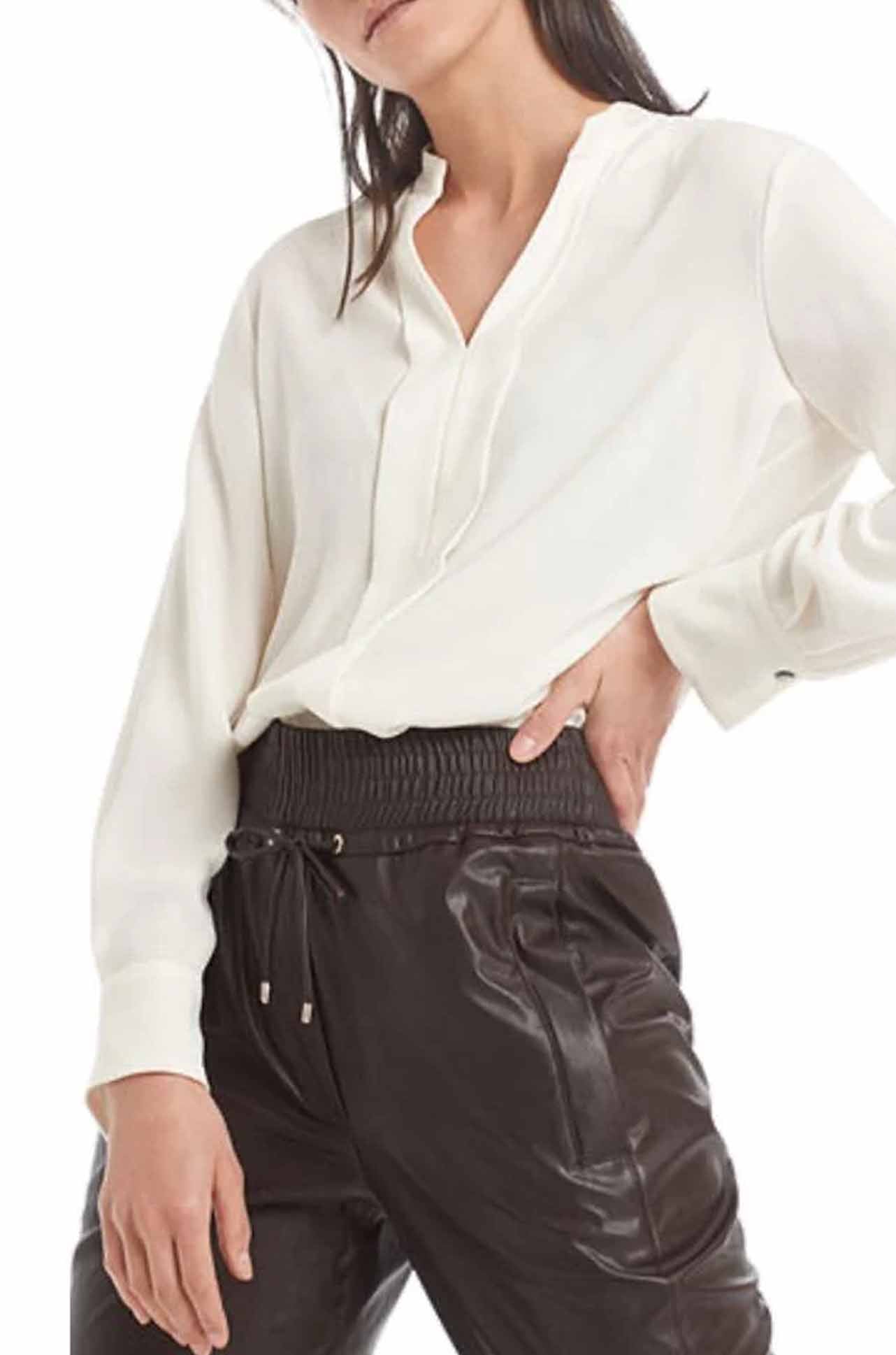 Marc Cain - Pleat Front Cuff Top
