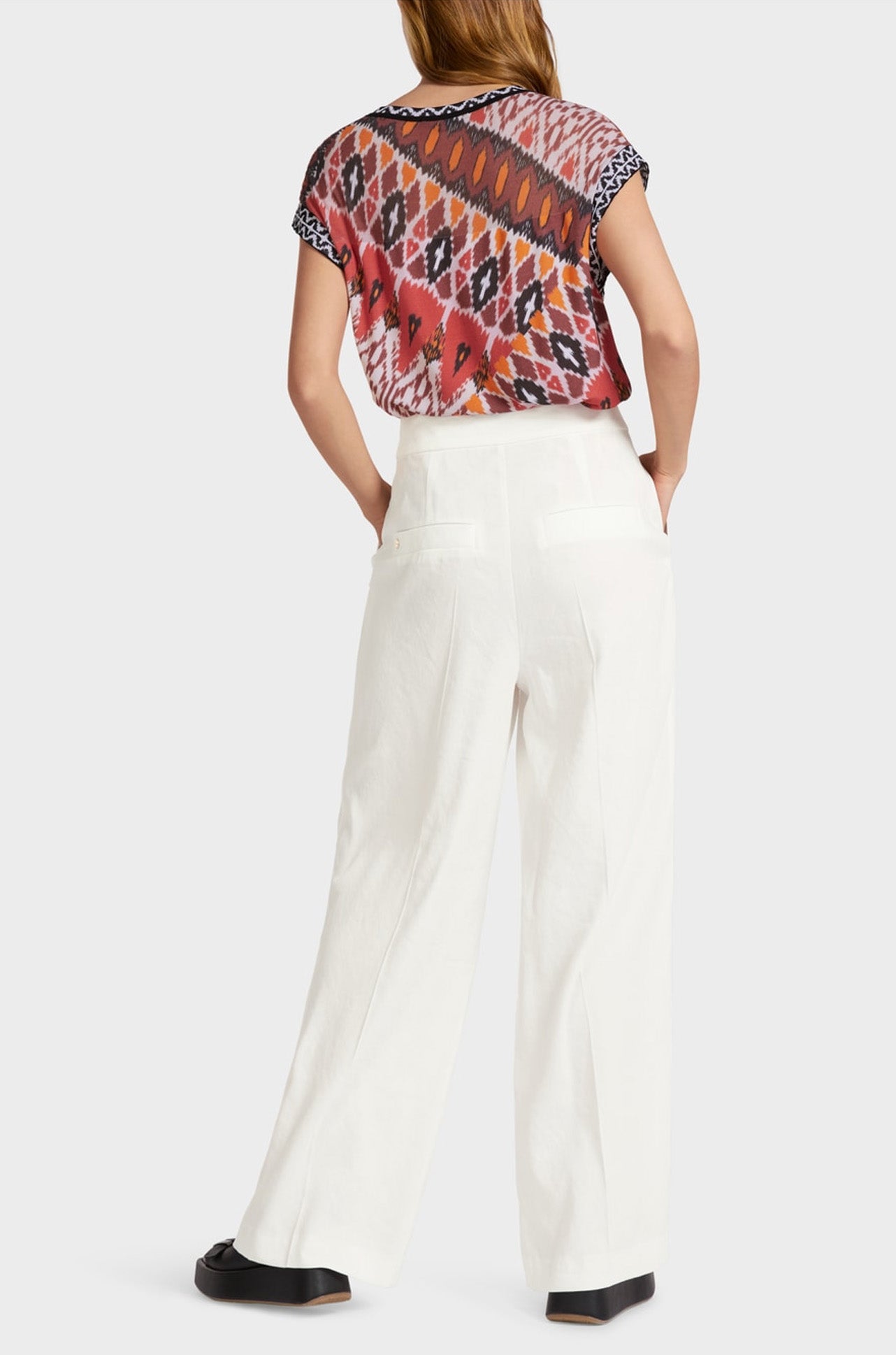 Marc Cain - Pleated Linen Pants