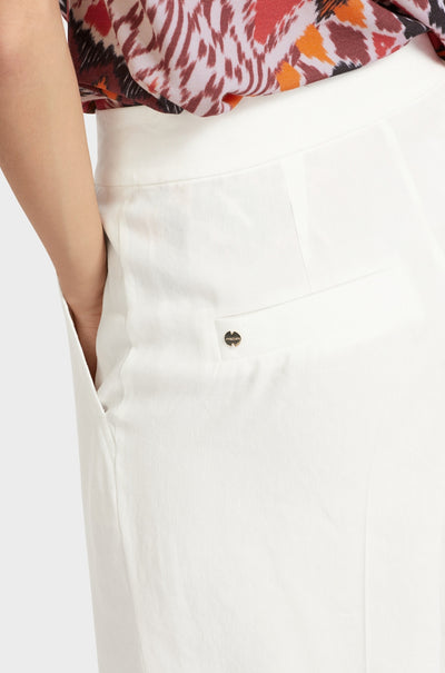 Marc Cain - Pleated Linen Pants