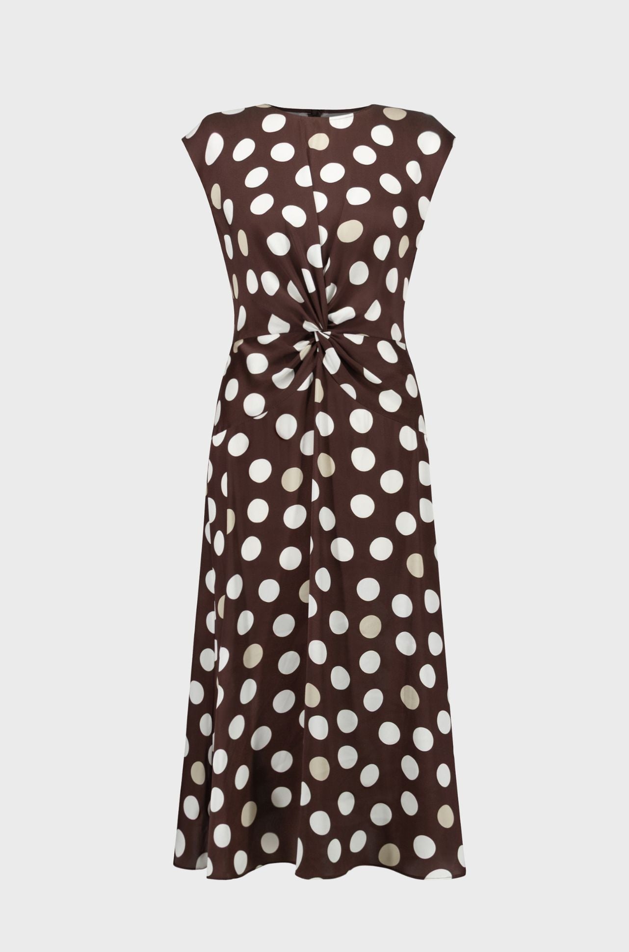 Joseph Ribkoff - Polka Dot Twist Waist Dress