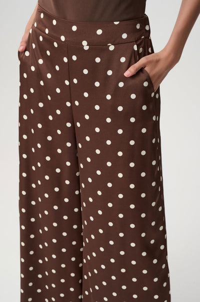 Joseph Ribkoff - Polka Dot Wide-Leg Pants