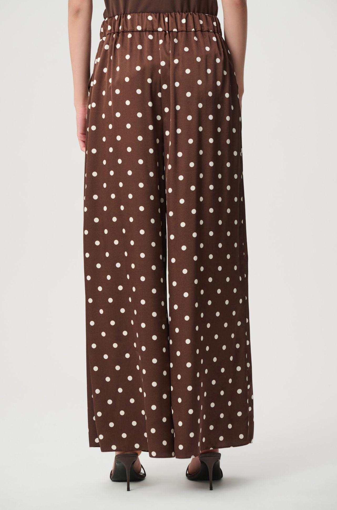Joseph Ribkoff - Polka Dot Wide-Leg Pants