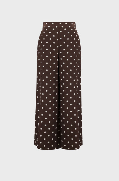 Joseph Ribkoff - Polka Dot Wide-Leg Pants