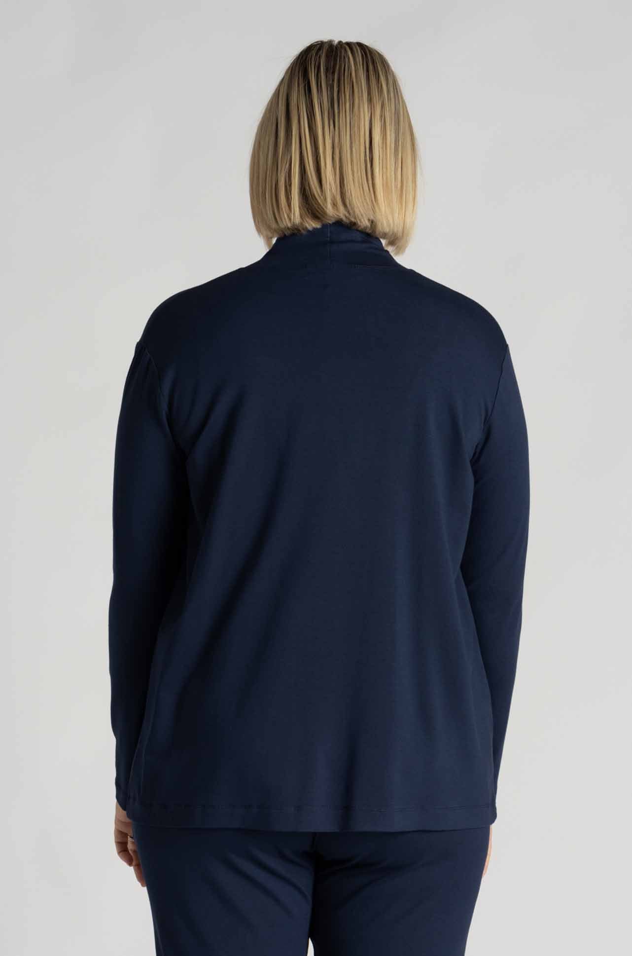 Mela Purdie - Pull On Jacket in Sapphire
