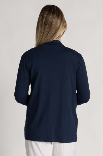 Mela Purdie - Pull On Jacket in Sapphire