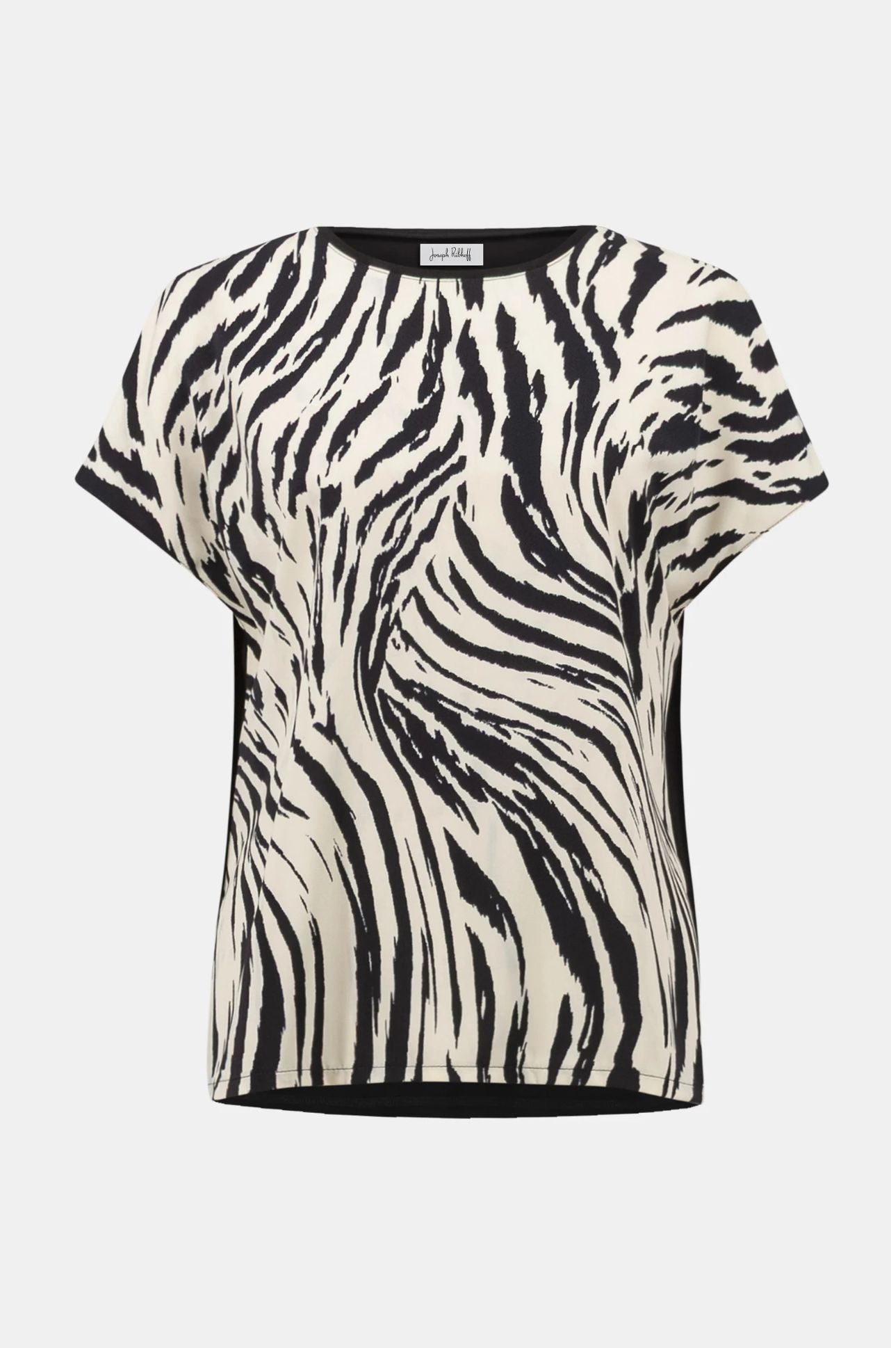 Joseph Ribkoff - Recycled Woven Animal Print with Silky Knit Back