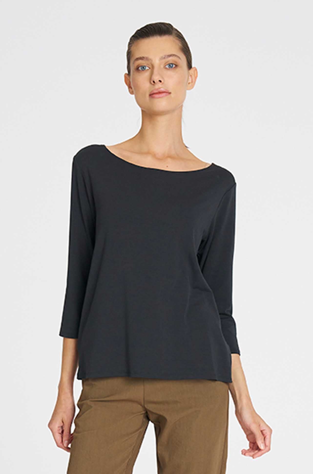 Mela Purdie - Relaxed Boat Neck in Canyon