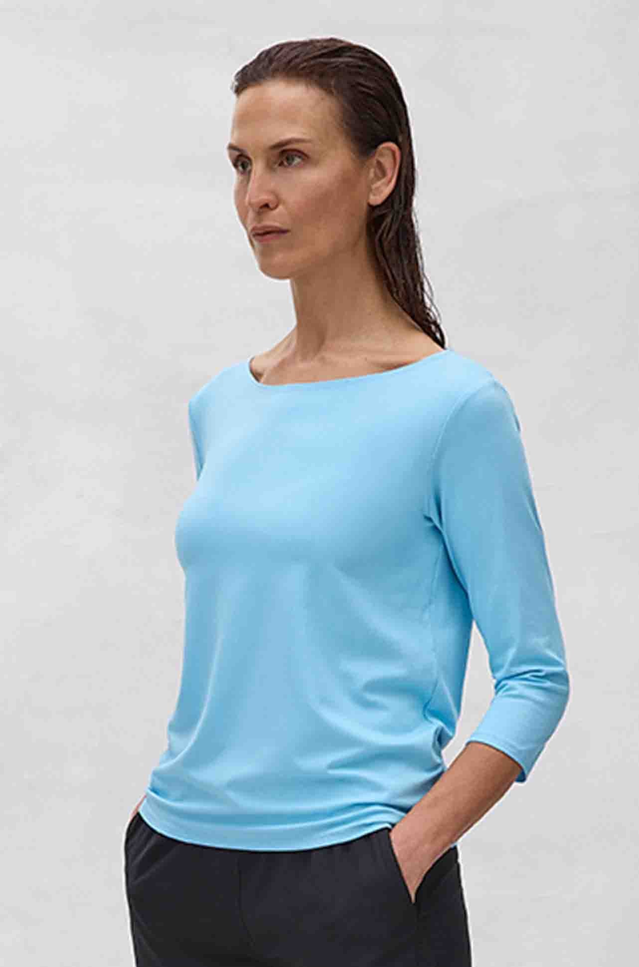 Mela Purdie - Relaxed Boat Neck in Capri