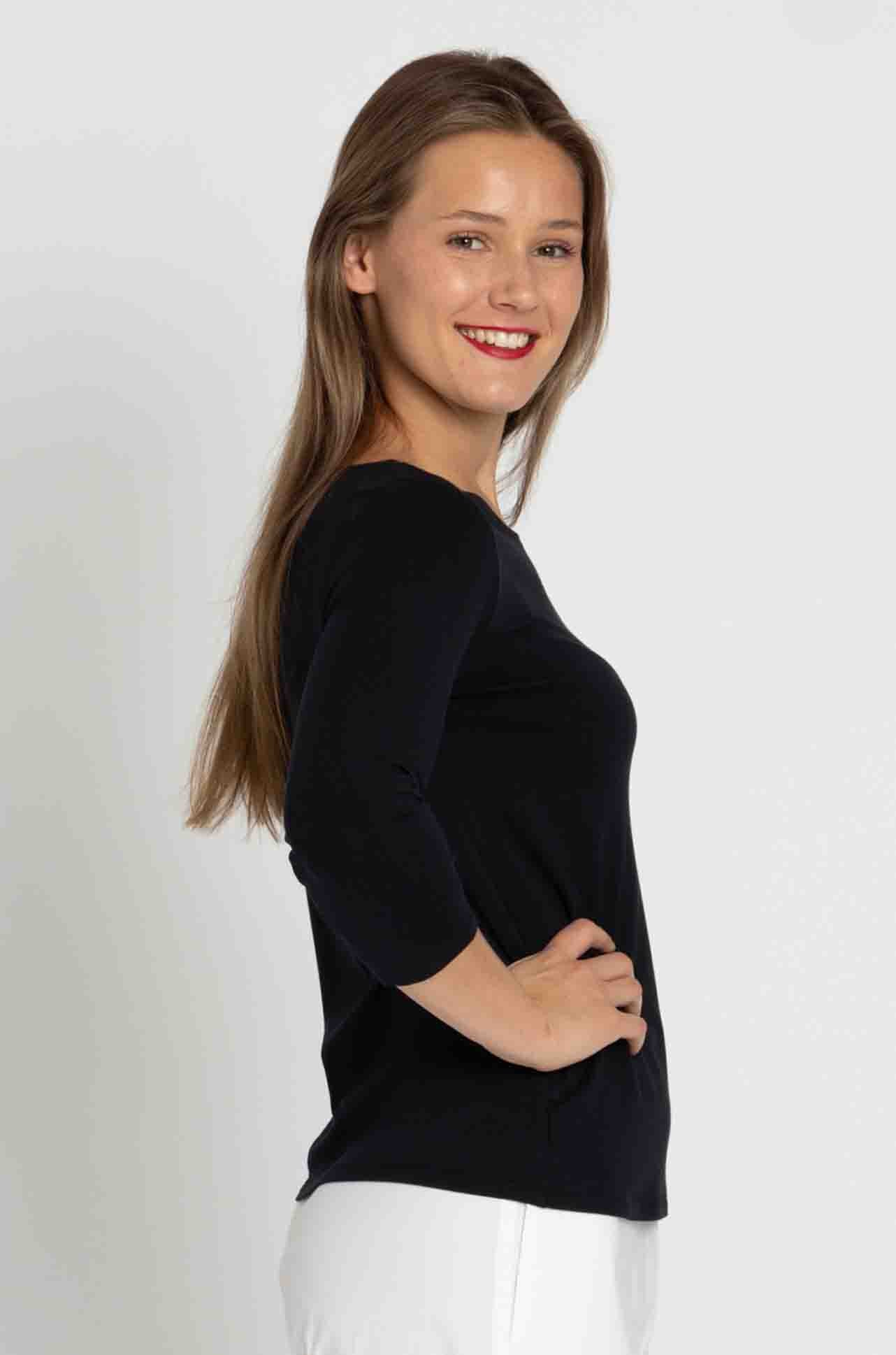 Mela Purdie - Relaxed Boat Neck